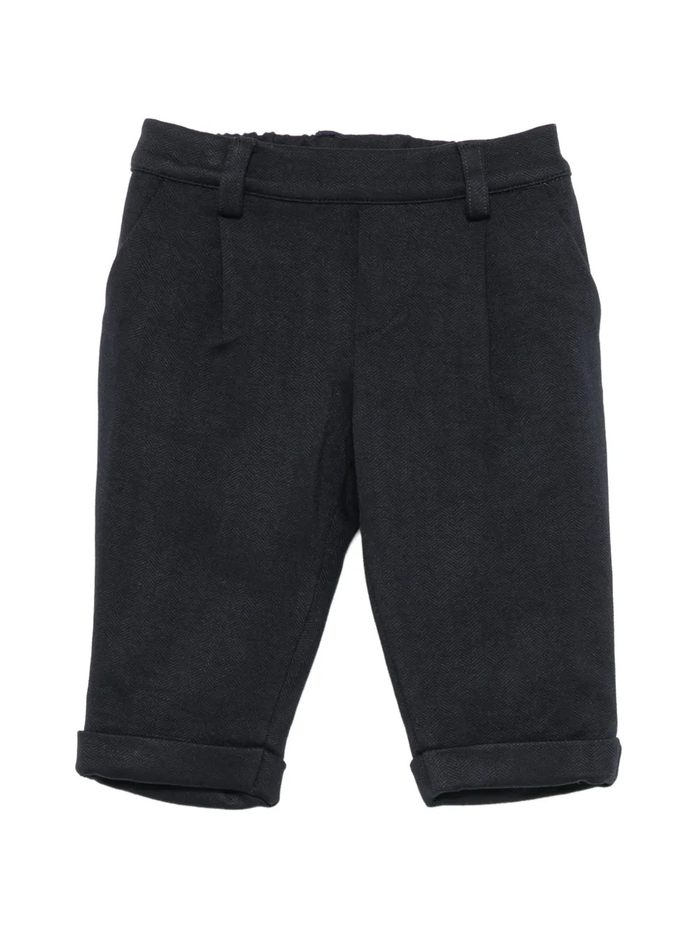 Missoni Kids Shirt en broek set met zigzag-afwerking Wit