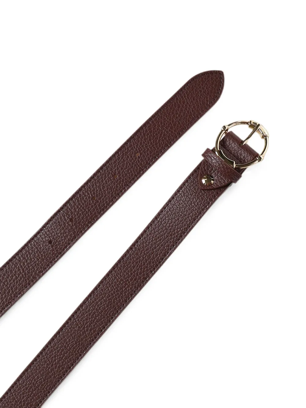 Coccinelle Riem met textuur Bruin