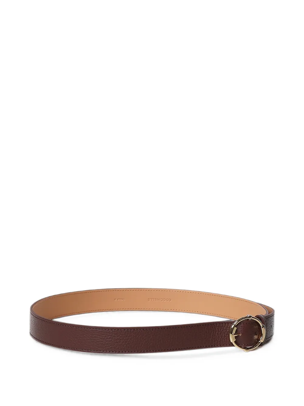 Coccinelle Riem met textuur Bruin