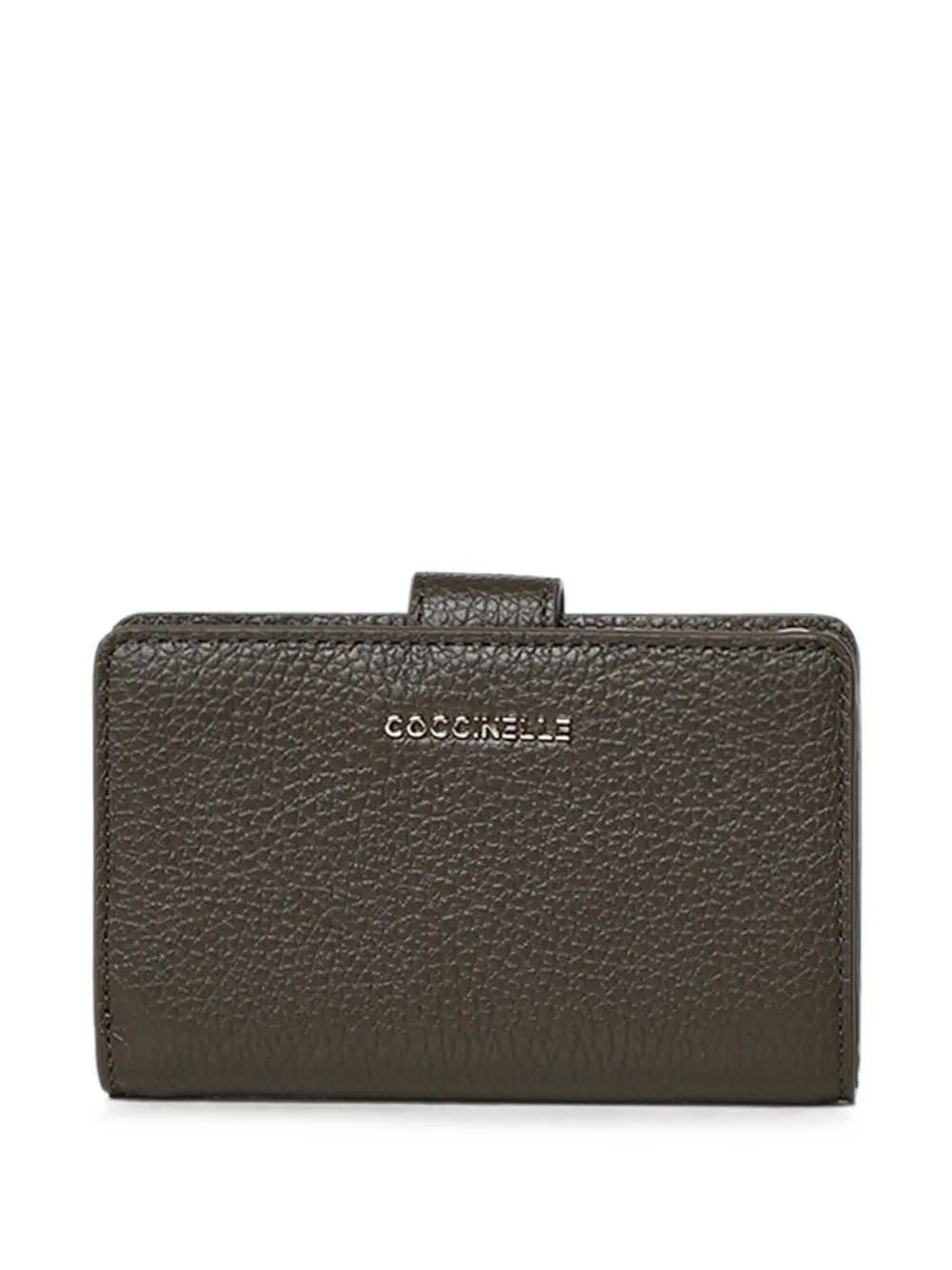 Coccinelle grainy wallet - Braun