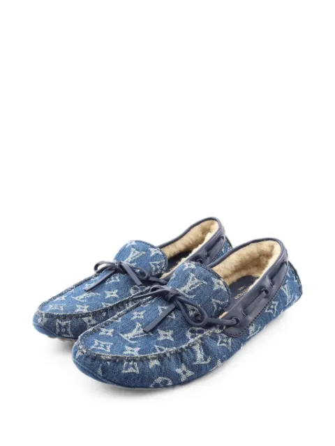 Louis Vuitton Pre-Owned mocasines Arizona Line con monograma 2020
