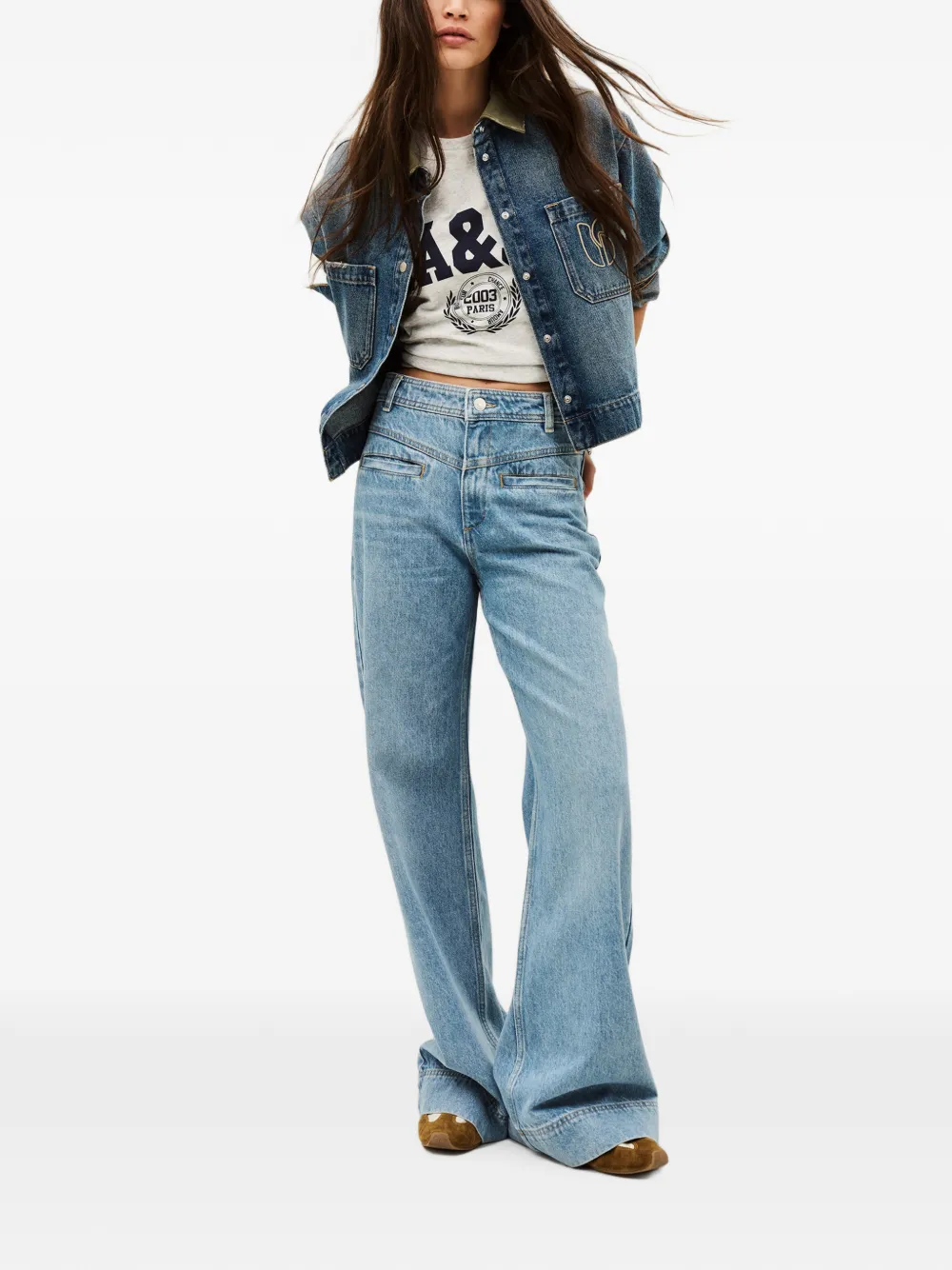 Ba&Sh Ranja jeans Blauw