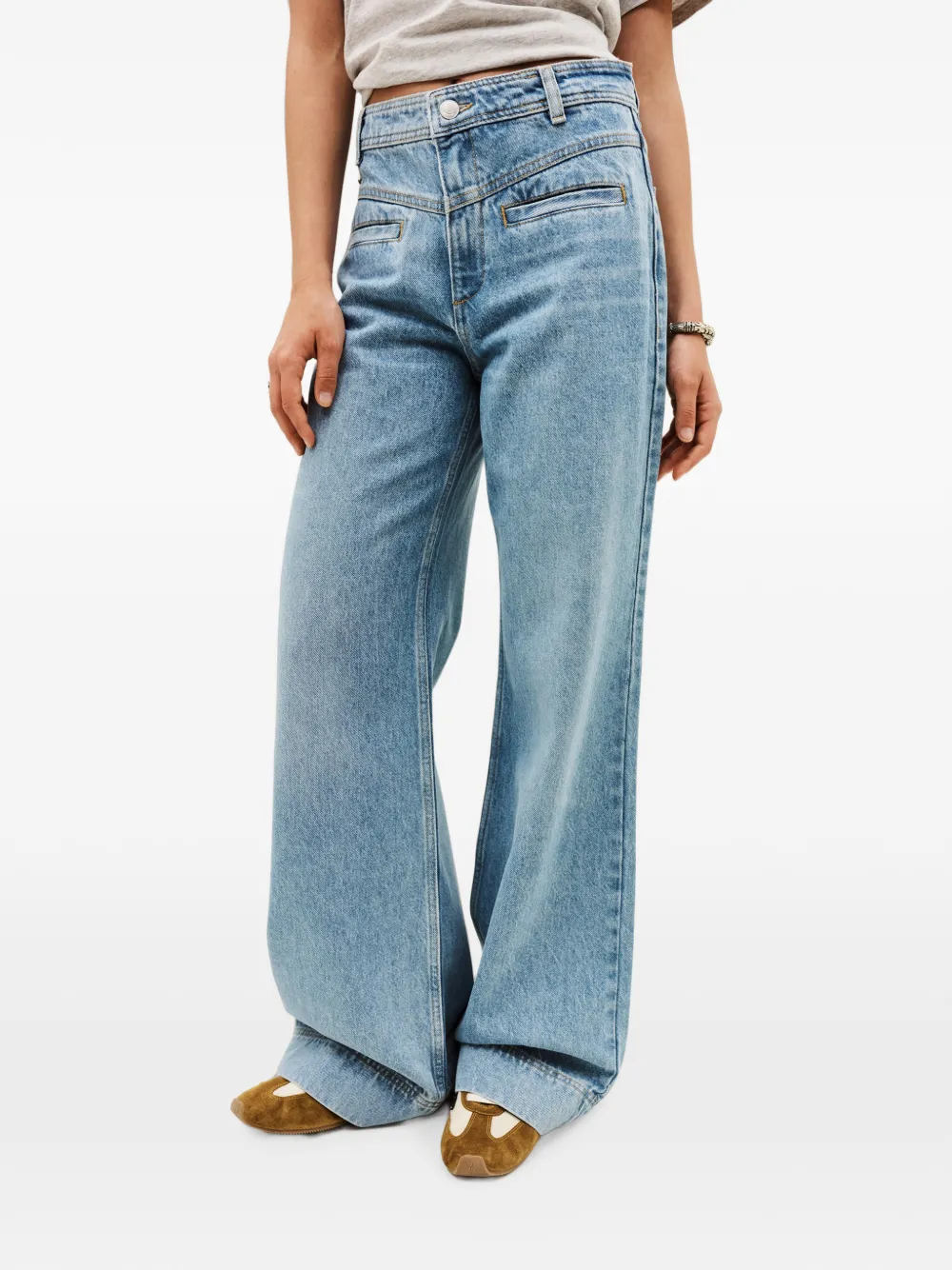 Ba&Sh Ranja jeans Blauw