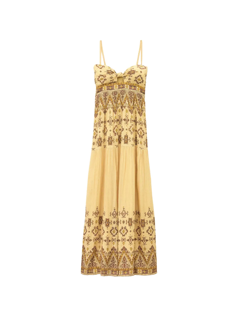Ba&Sh Zema maxi dress - Yellow