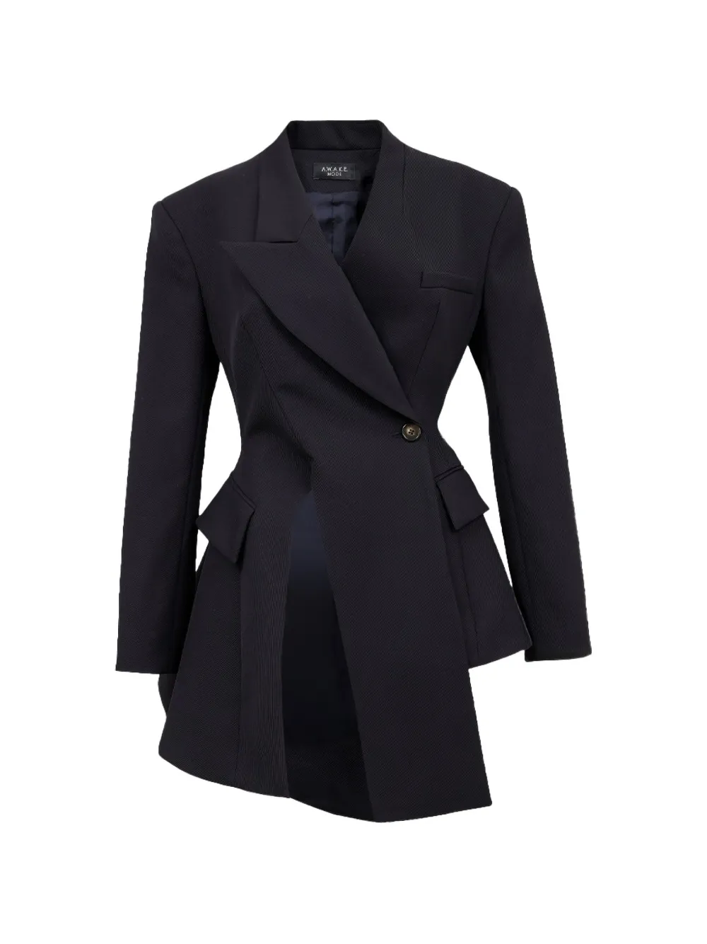 A.W.A.K.E. Mode asymmetric volume jacket - Blu