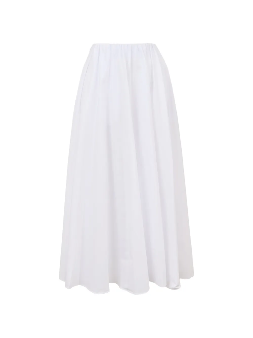 STAUD Milano maxi skirt - Weiß