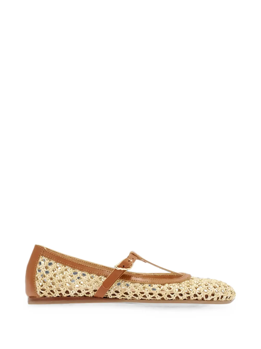 Ancient Greek Sandals Ballerine Aerati con cinturino a T - Toni neutri