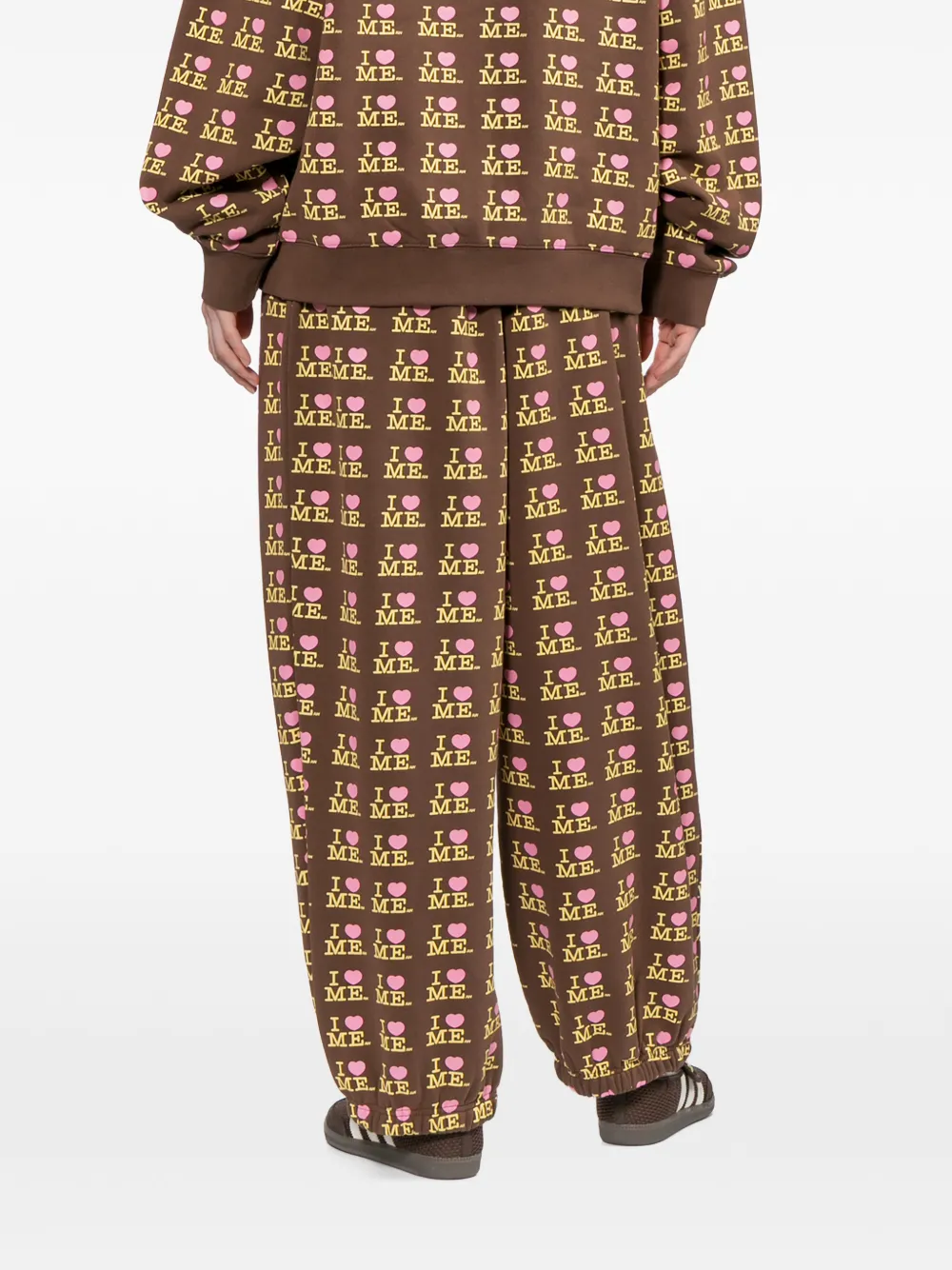 Ashley Williams all-over print track pants · M