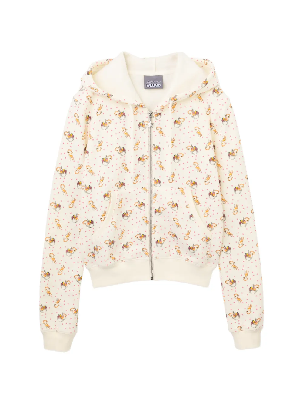Ashley Williams graphic-print hoodie