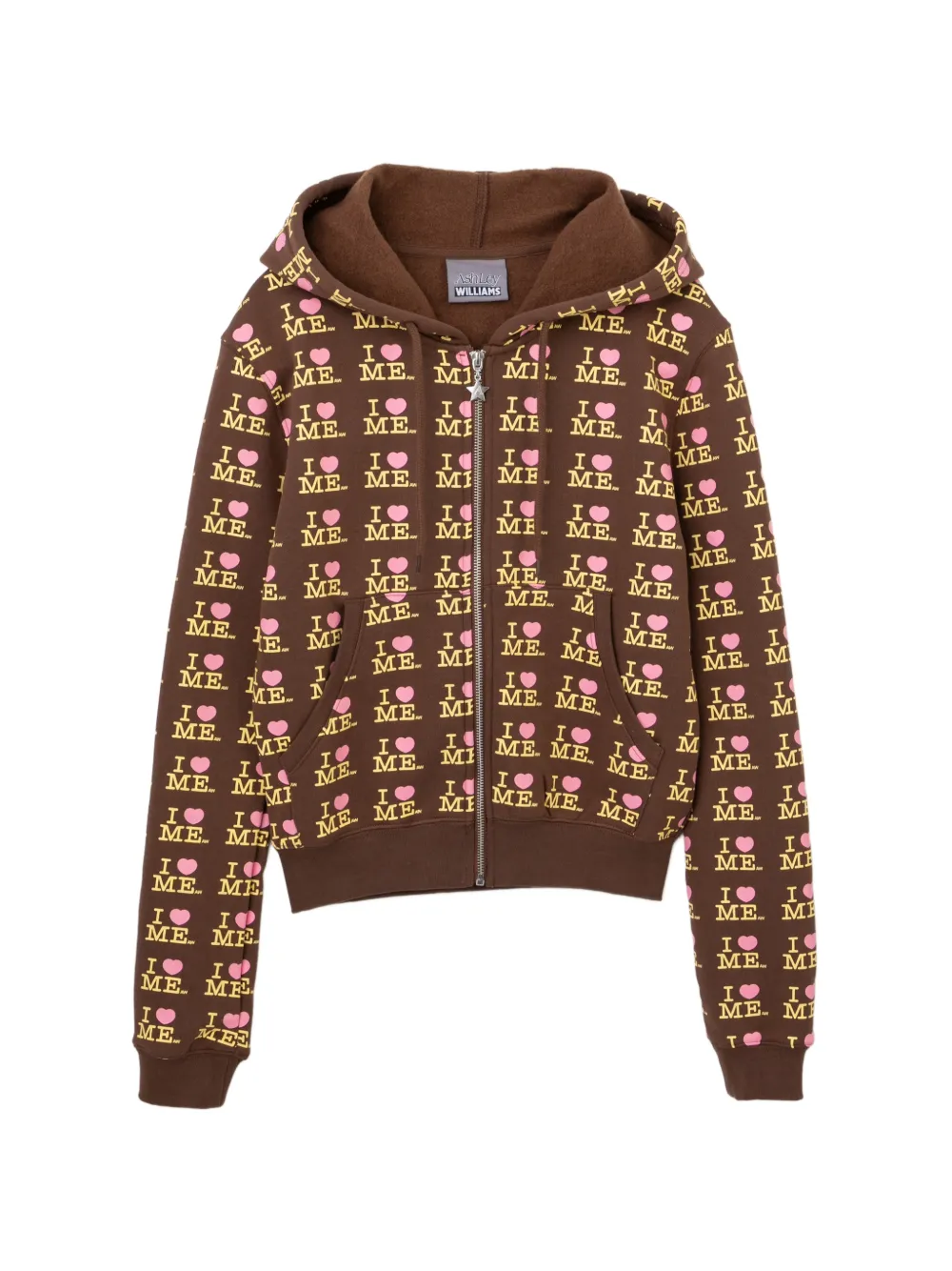 Ashley Williams graphic-print hoodie