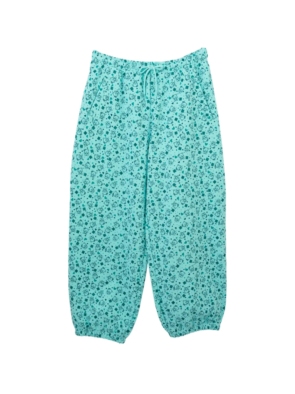 Ashley Williams Pantaloni sportivi con stampa grafica - Blu