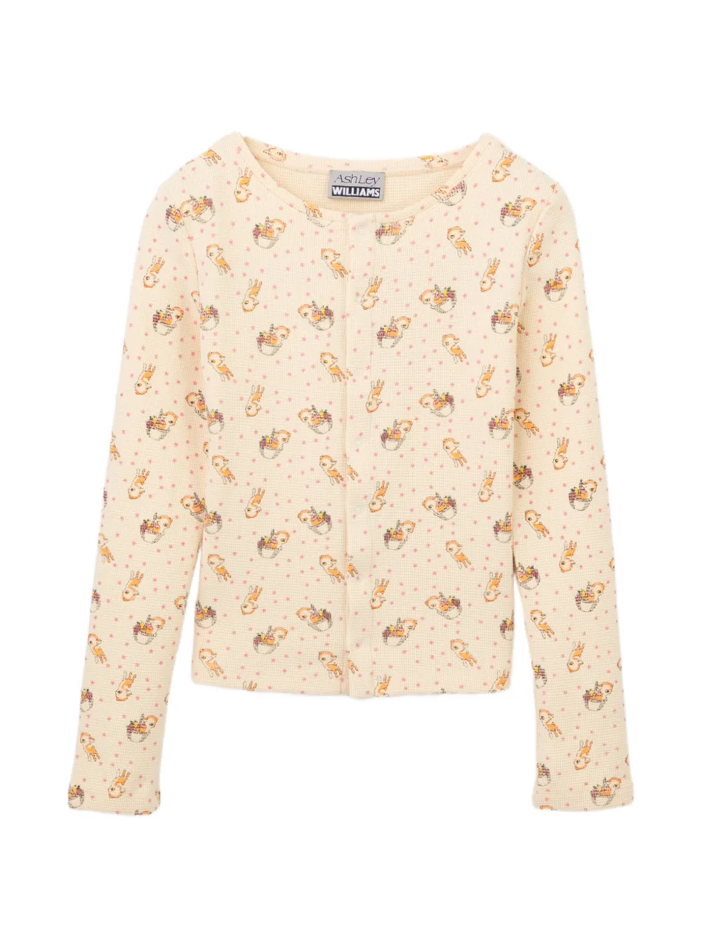 Ashley Williams graphic-print cardigan