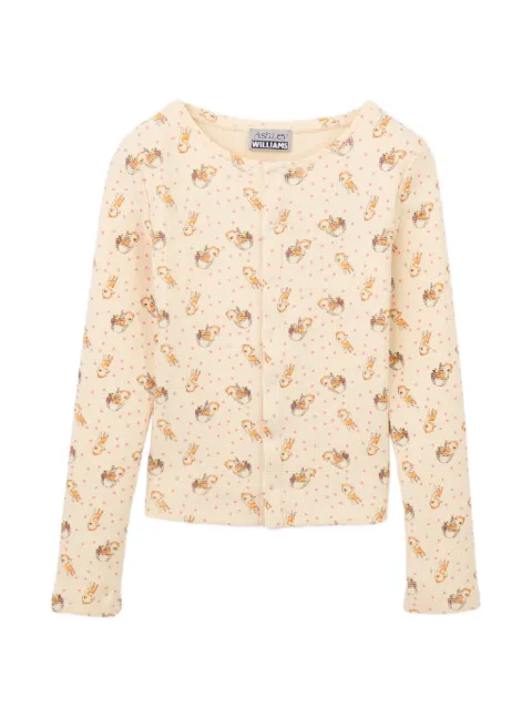 Ashley Williams graphic-print cardigan 