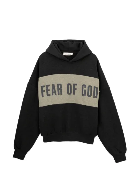 ESSENTIALS hoodie corta con paneles