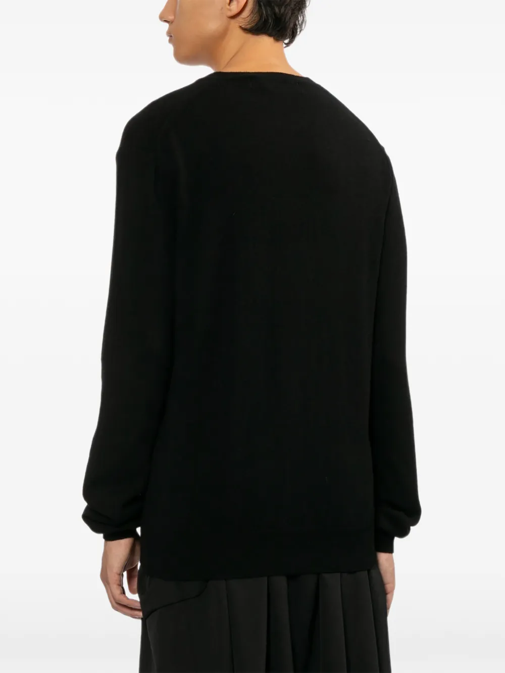Comme Des Garçons Play Trui met V-hals Zwart