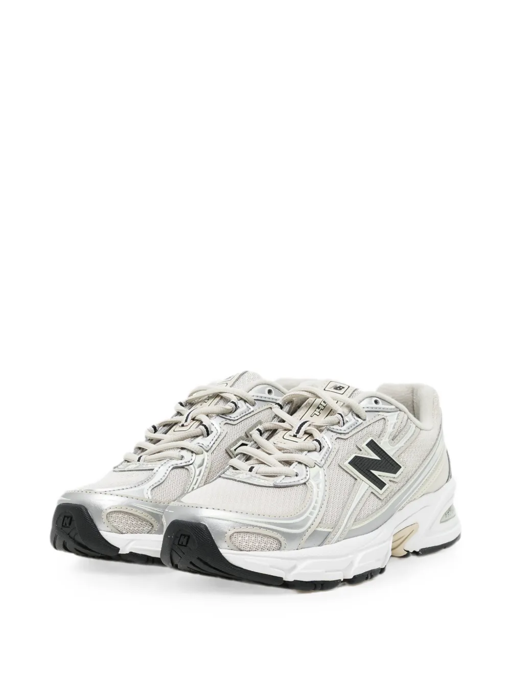 New Balance Abzorb mesh-panelled logo-patch sneakers Beige