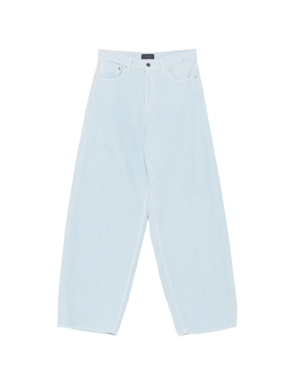 Haikure corduroy wide-leg trousers - Blau