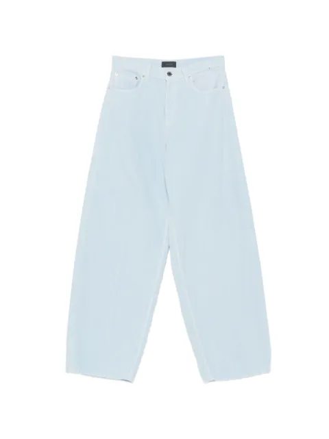 Haikure pantalon en velours côtelé à coupe ample