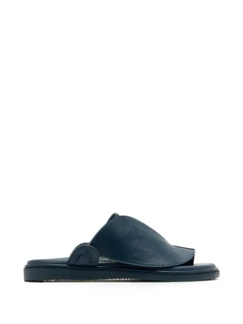 Forsa suede-panel sandals