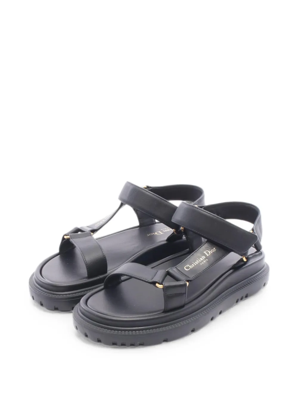 Christian Dior Pre-Owned 2020s D-Wave Sandalen - Schwarz