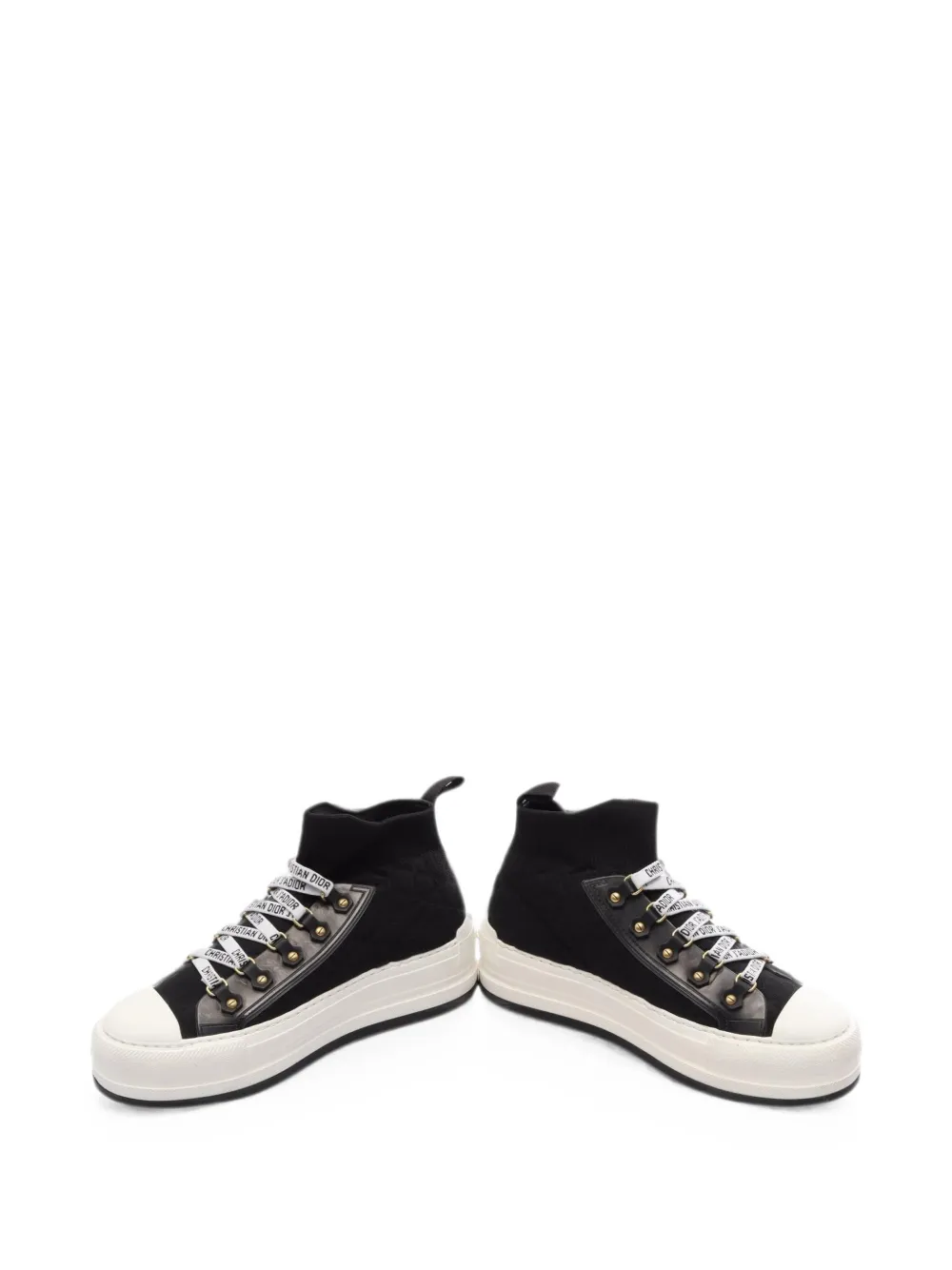 Christian Dior Pre-Owned 2010s Walk'n'Dior high-top sneakers - Schwarz