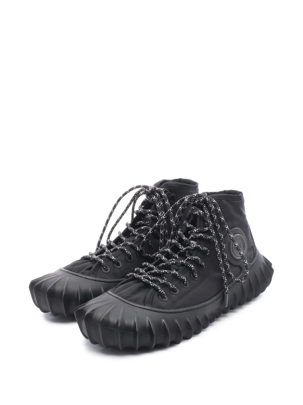 Bottega Veneta Pre-Owned 2020s Denver high-top sneakers - Schwarz