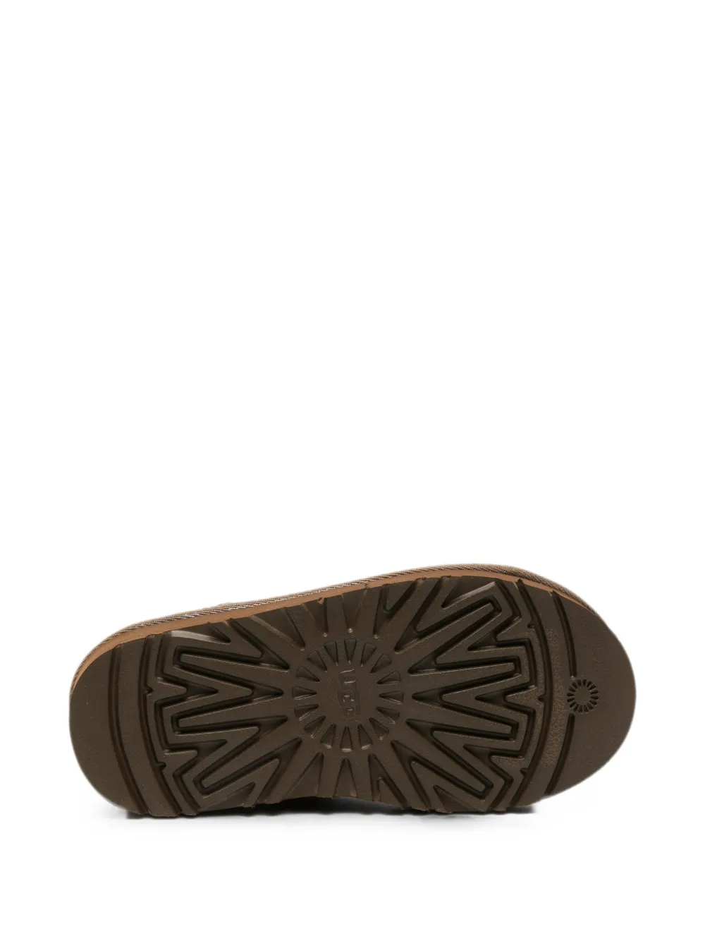 UGG Kids Classic Ultra Mini round-toe boots Bruin