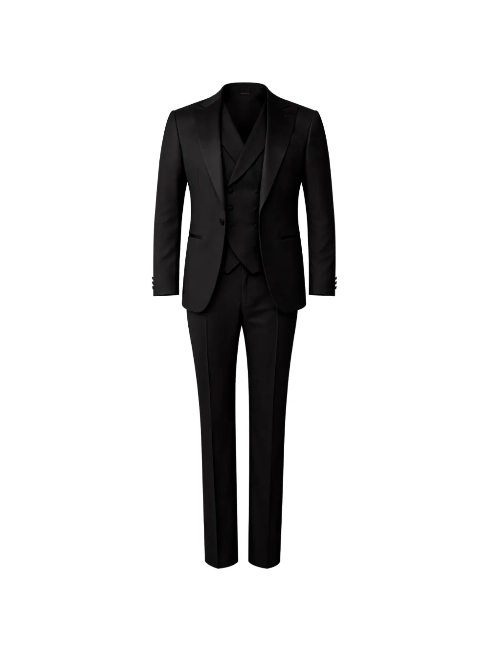 FRANZESE COLLECTION Beckham three-piece suit - Nero
