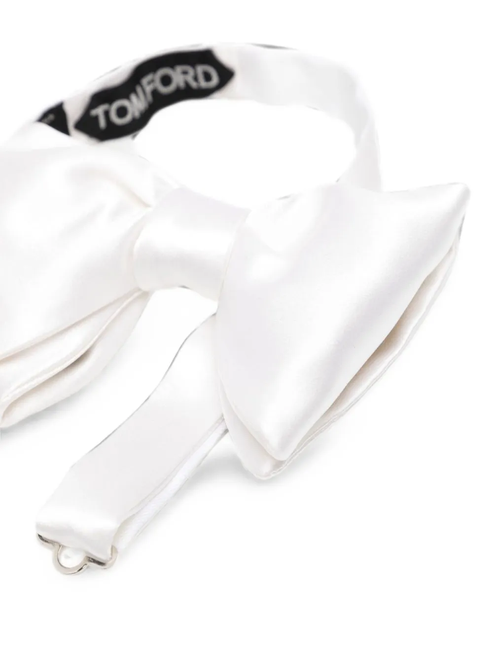 TOM FORD Zijden vlinderdas Wit