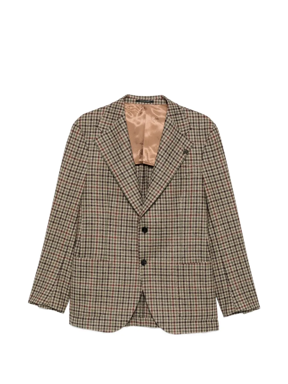Gabriele Pasini check-pattern peak-lapels blazer | Neutrals | Image 1