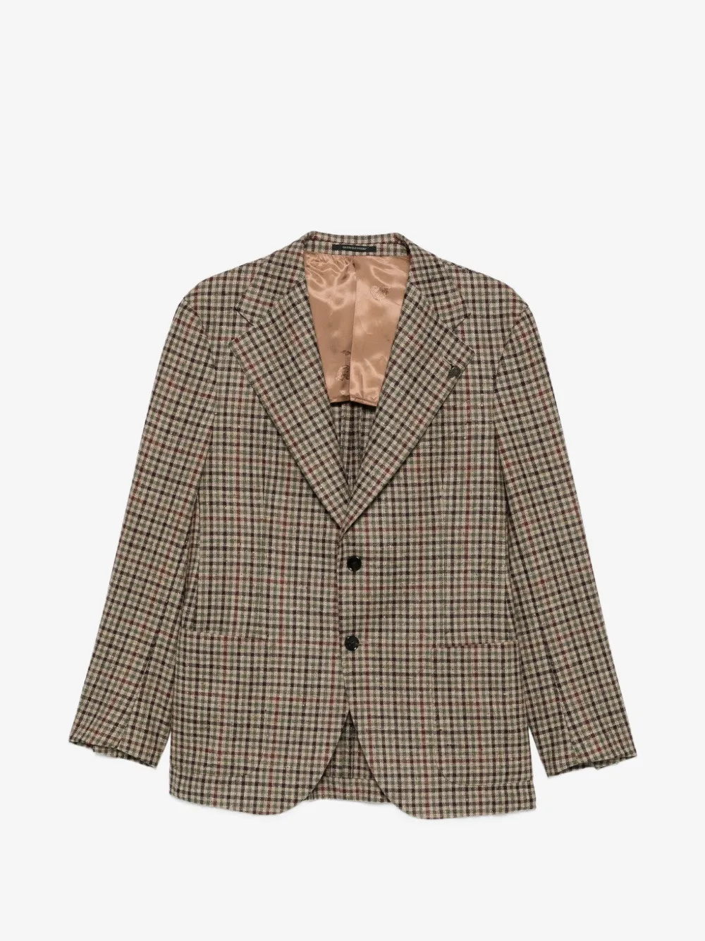 Gabriele Pasini check-pattern peak-lapels blazer | Neutrals | Image 1