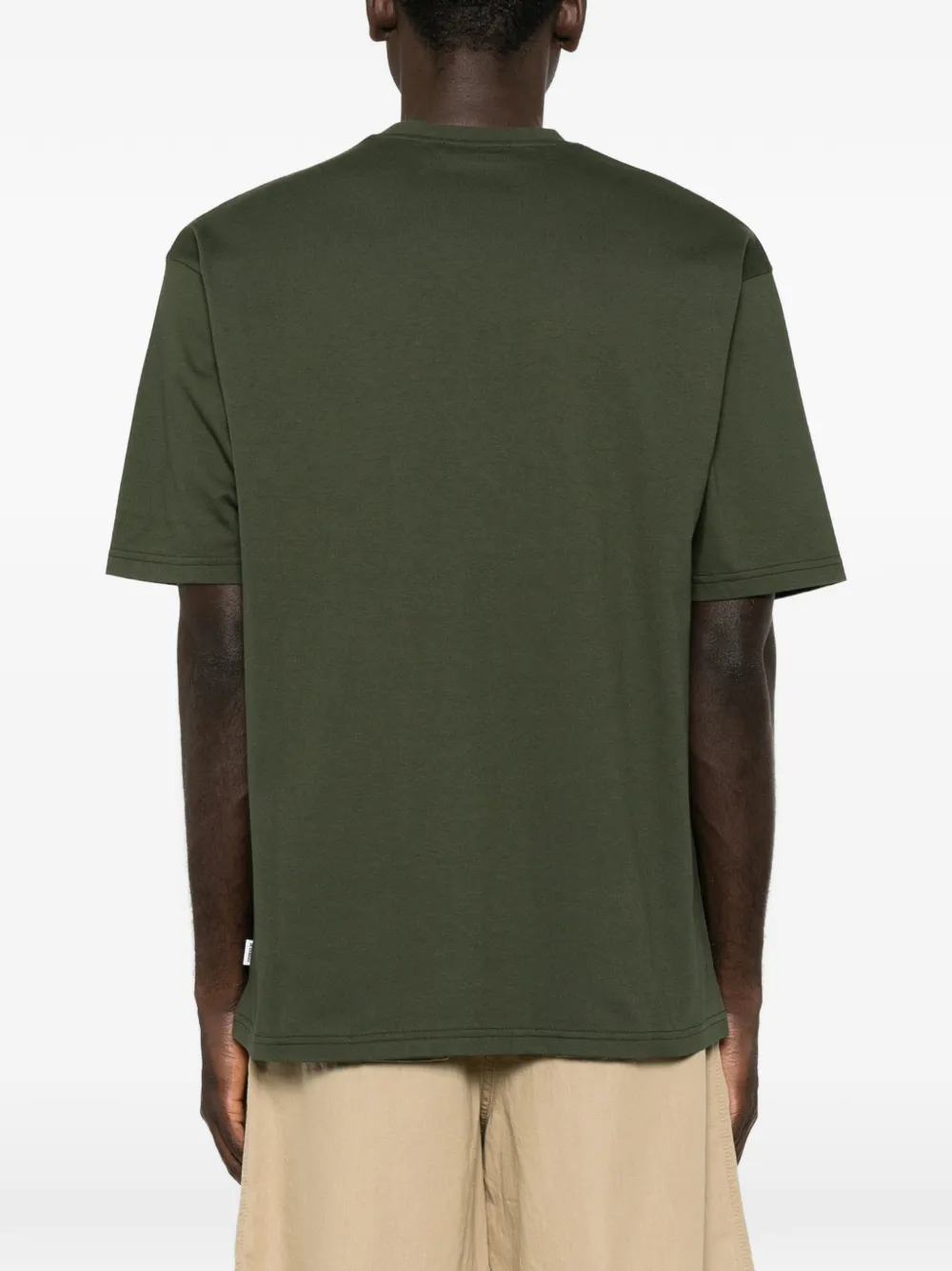 Jil Sander T-shirt met ronde hals Groen