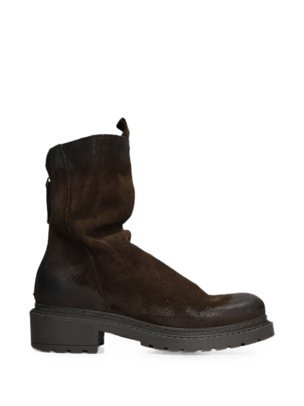 Metisse distressed-effect ankle boots Bruin