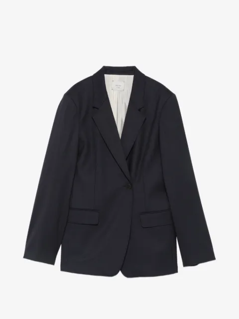 Alysi blazer boutonné à revers crantés