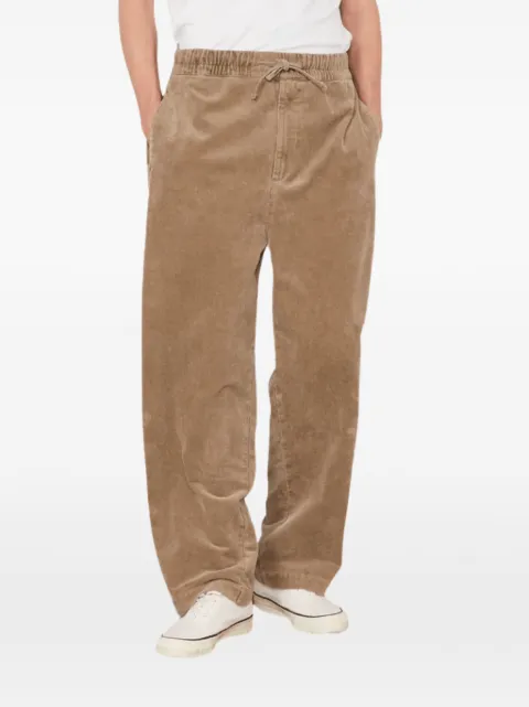Officine Generale corduroy drawstring trousers