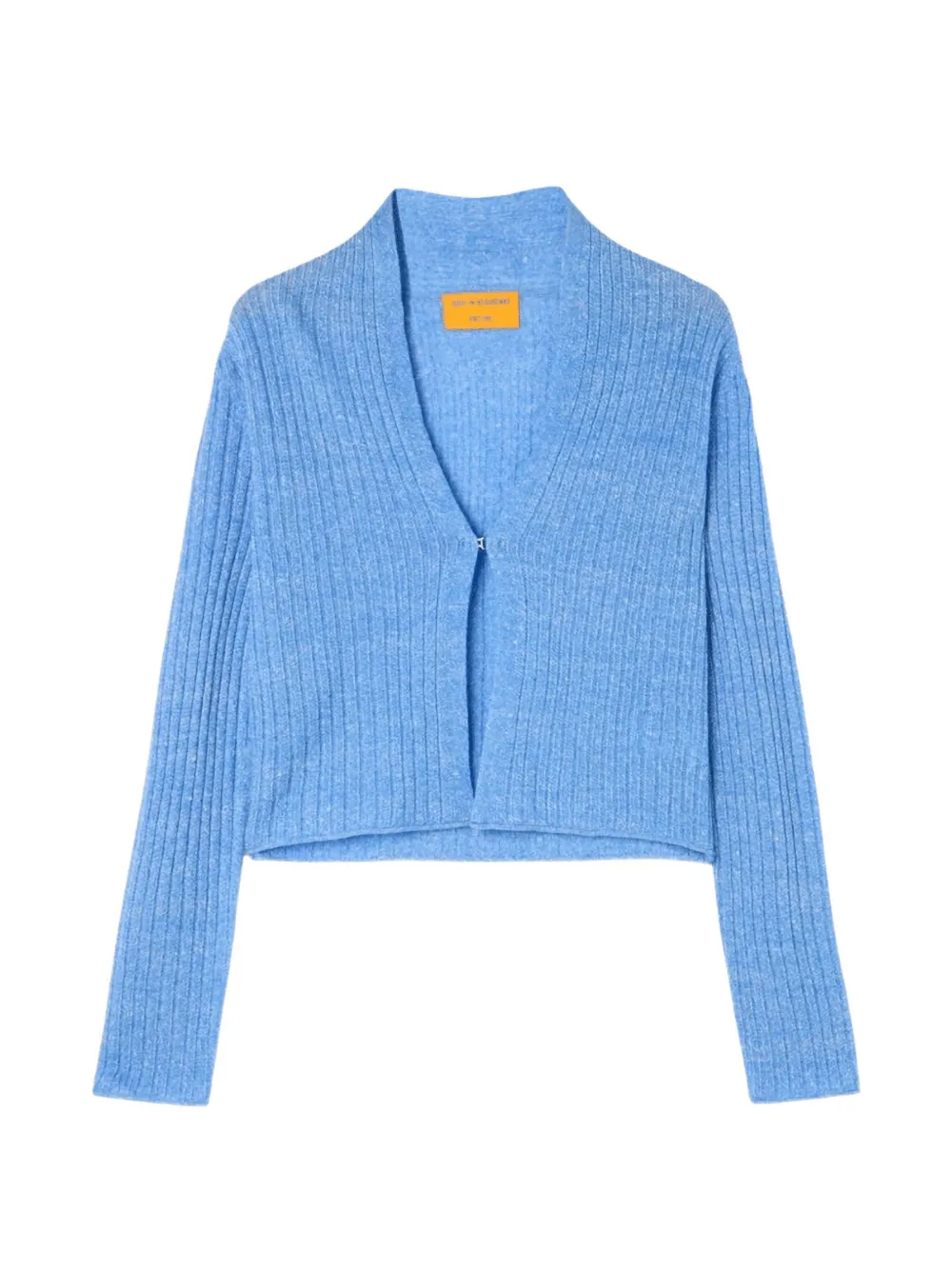 Guest In Residence ribbed-knit V-neck cardigan - Blu
