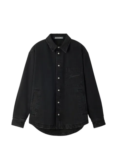 Jacquemus denim button-up shirt