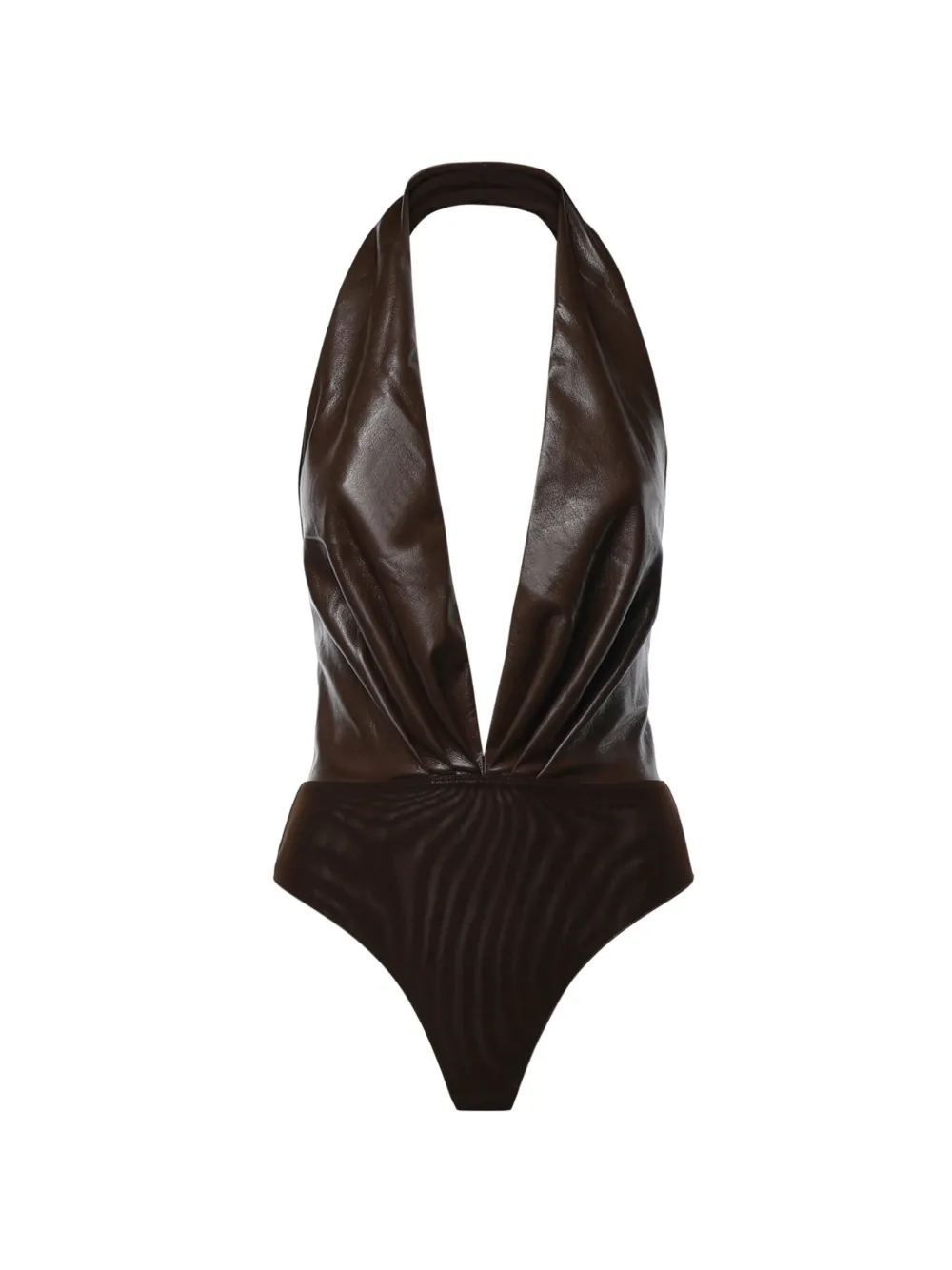 THE ANDAMANE Bodysuit met lange mouwen Bruin