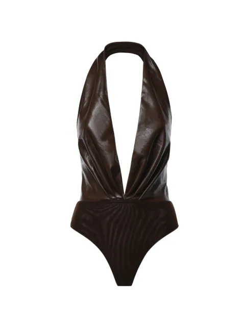 THE ANDAMANE body de encaje con manga larga