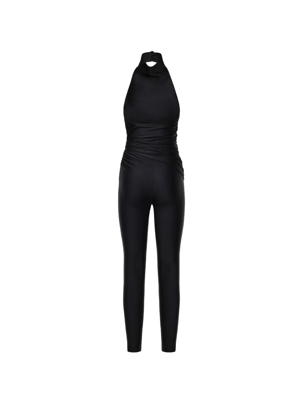 THE ANDAMANE Jumpsuit met halternek Zwart
