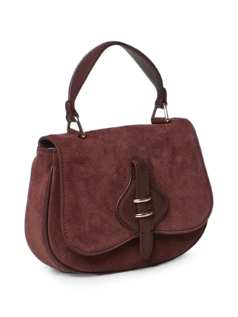 Coccinelle Suède shopper Bruin