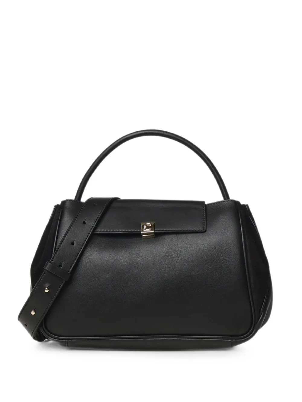 Coccinelle leather panelled tote bag · OS