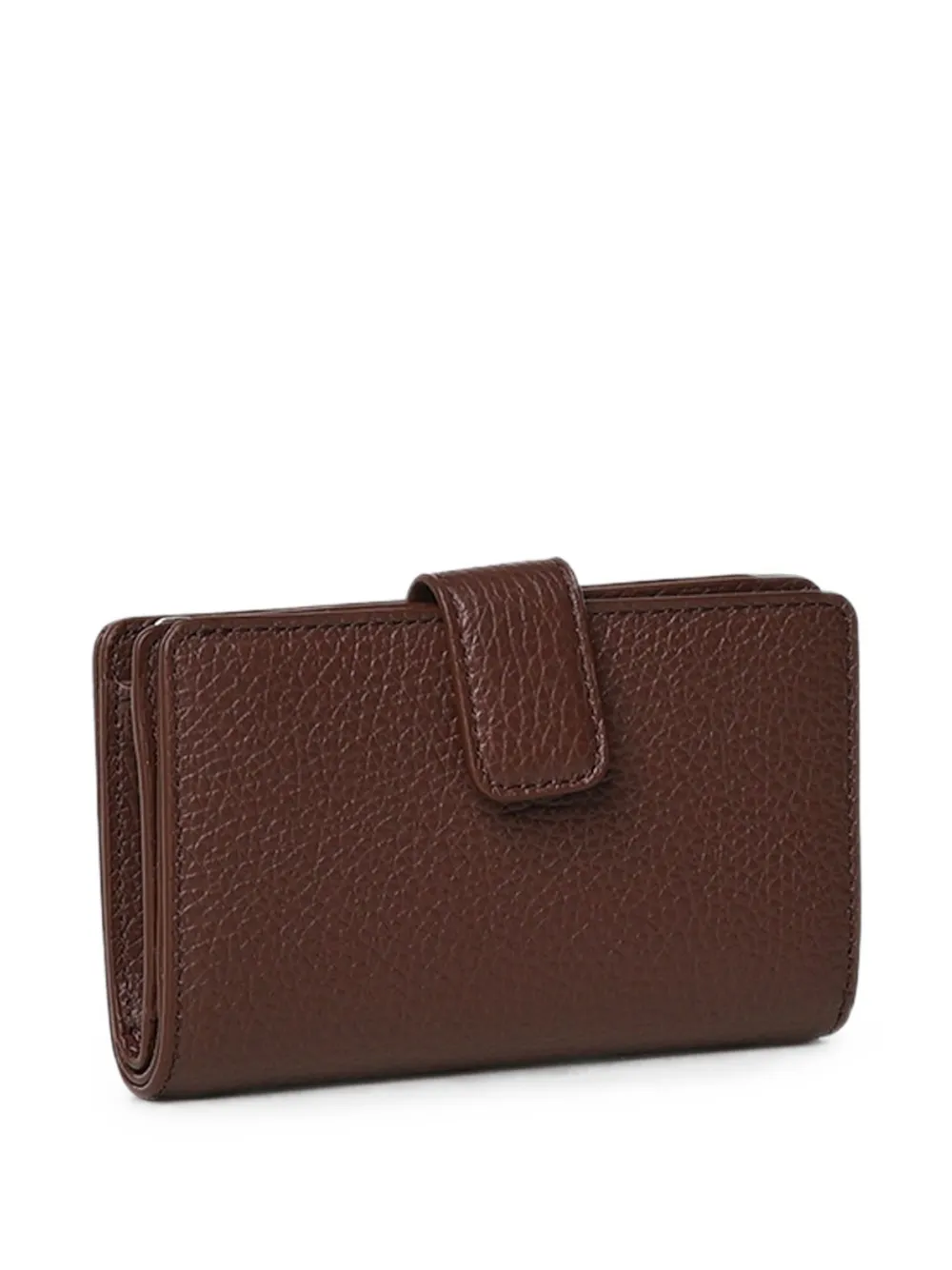 Coccinelle Metallic Soft portemonnee Bruin