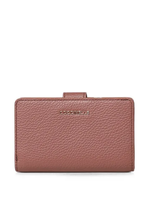 Coccinelle Metallic Soft press-stud wallet