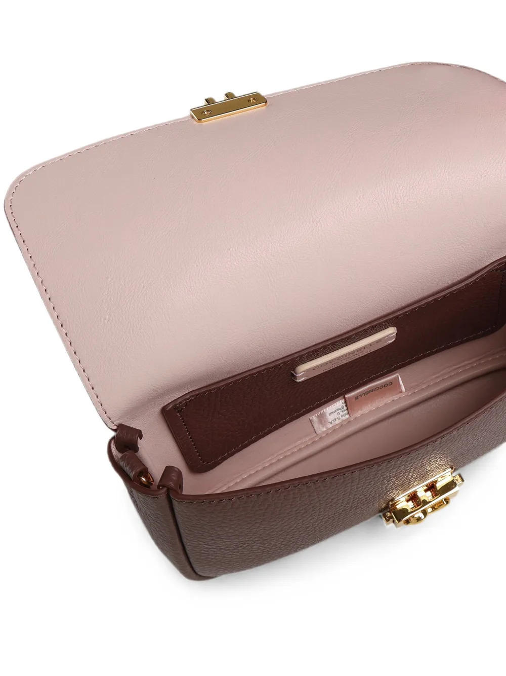 Coccinelle C-Me Lock mini-schoudertas Rood