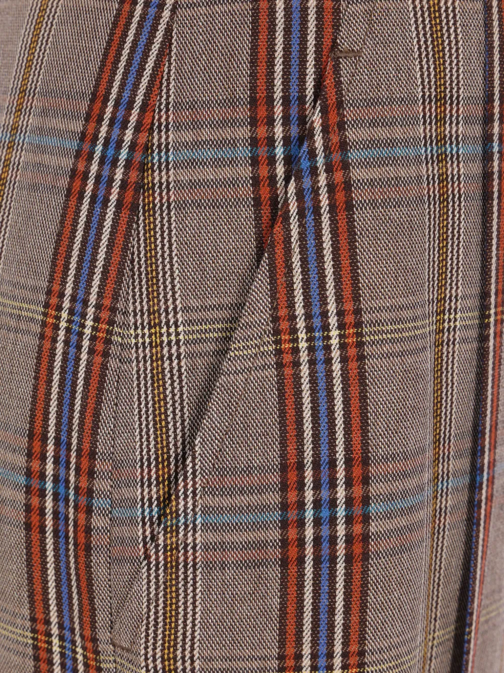 Vivienne Westwood checked wide-leg trousers Bruin