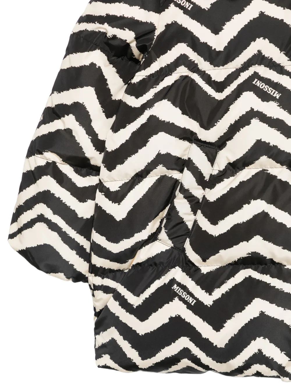 Missoni Kids Jack met zigzag-patroon Zwart