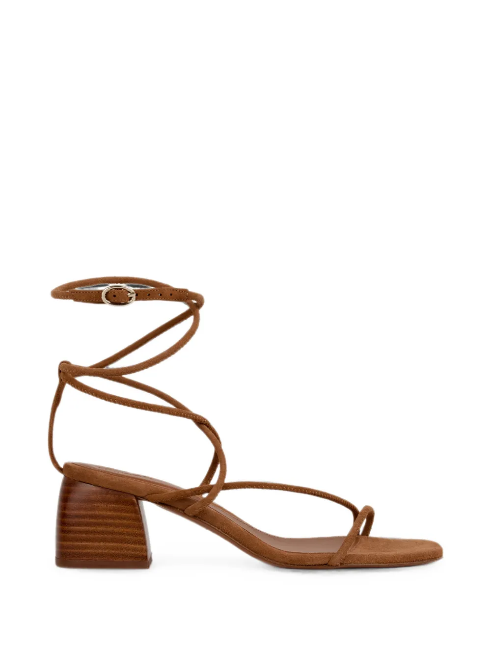 Ba&Sh Suede heeled sandals Bruin