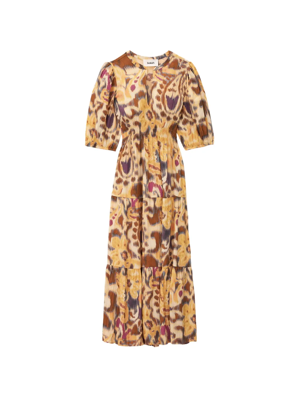 Ba&Sh Madelia midi dress - Giallo