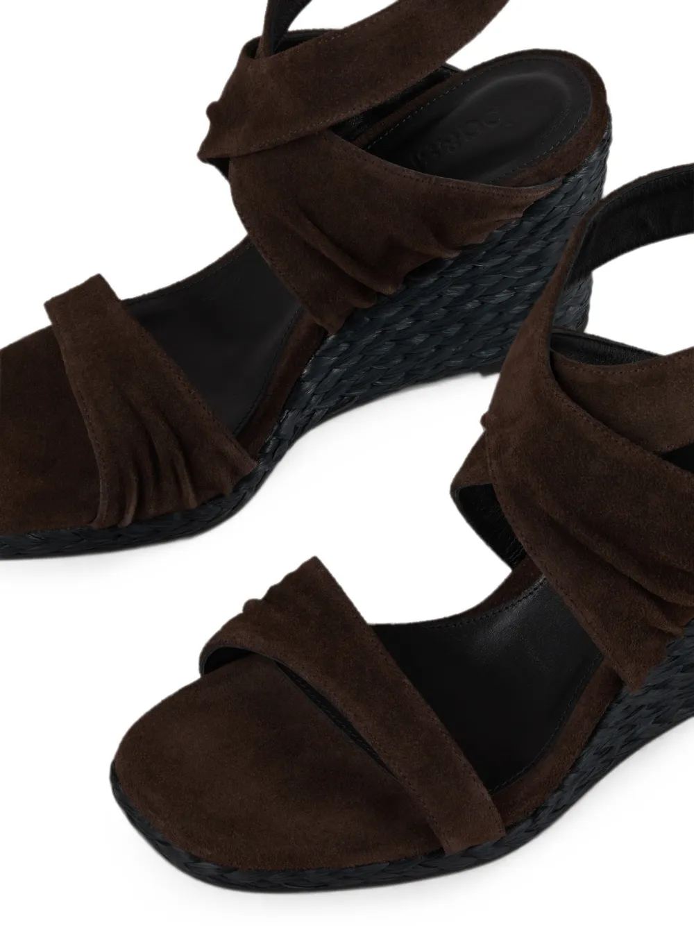 Ba&Sh Cecile heeled espadrille Bruin